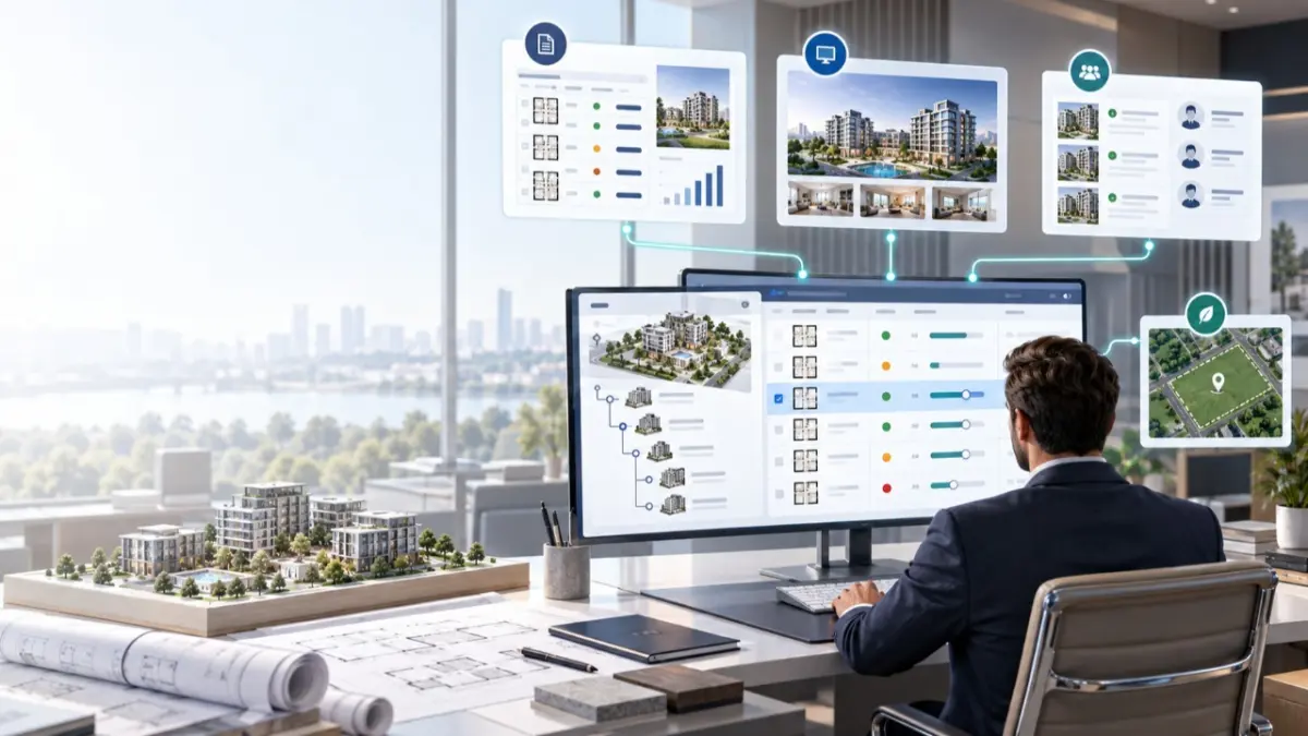 Developer & Project Management interface preview