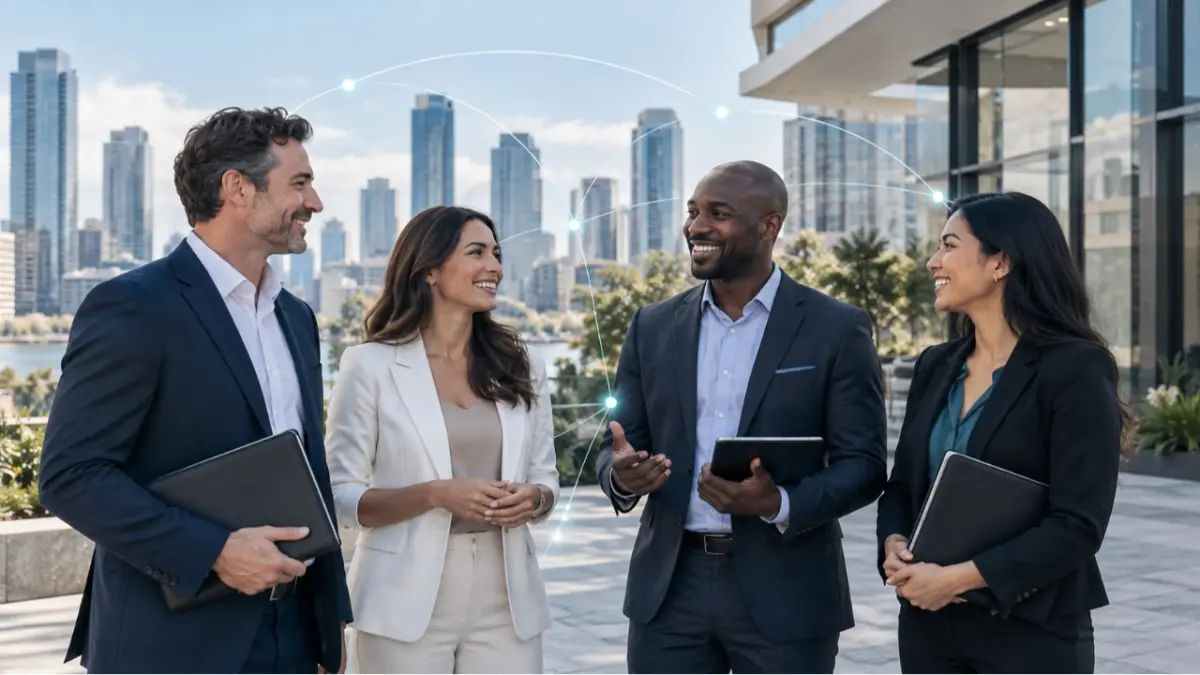 Professional Agent Connections interface preview