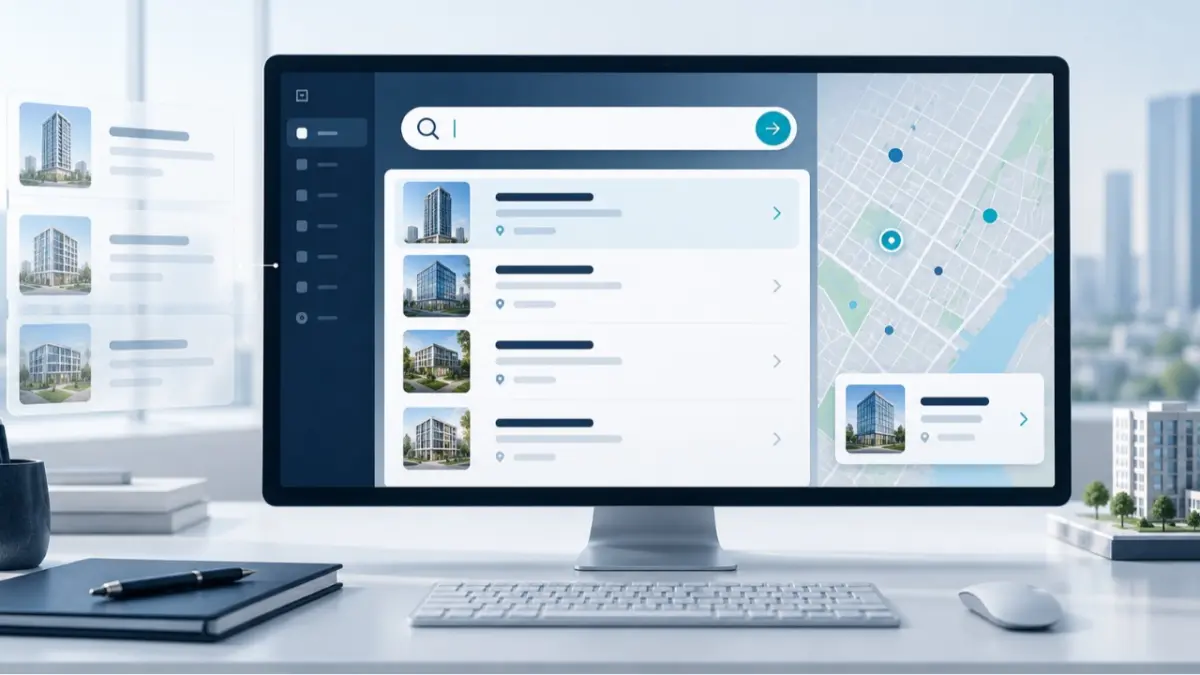 Global Platform Search interface preview