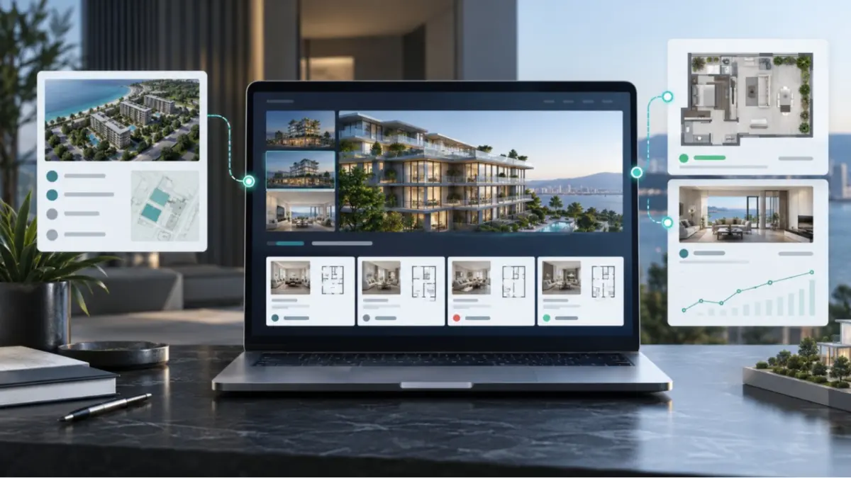 Interactive Project Presentations interface preview