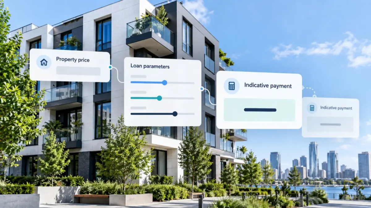 Mortgage Calculator interface preview