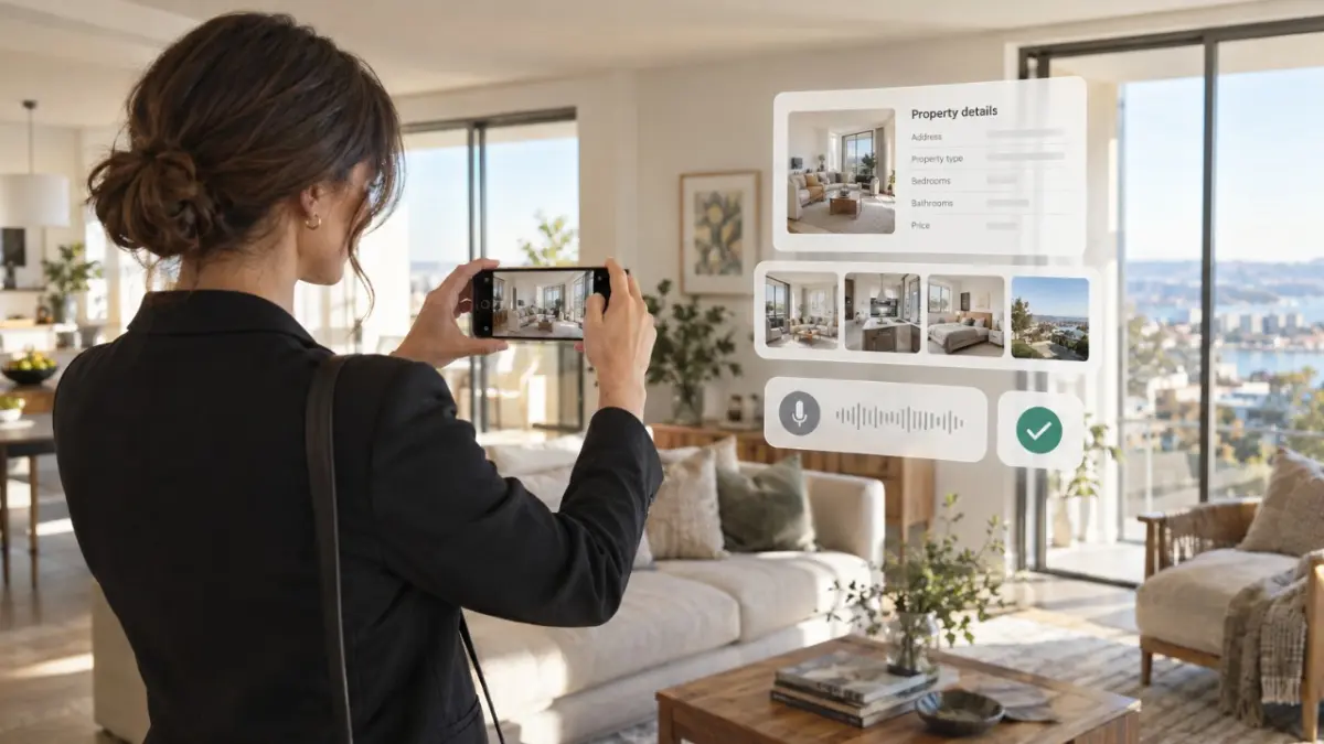 Listings On-the-Go interface preview