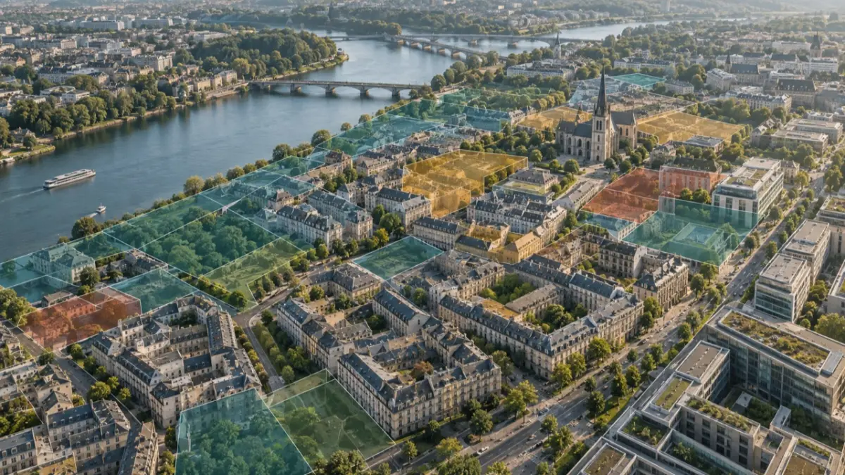 Cadastral and Zoning Data interface preview