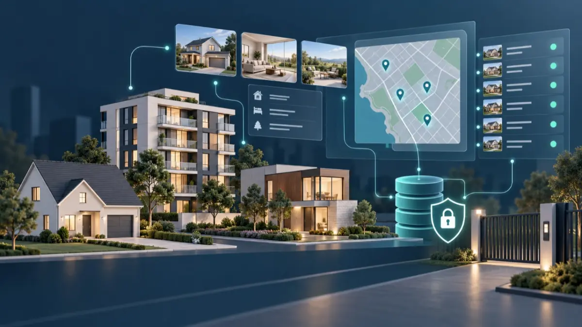 Real Estate Data as a Service interface preview
