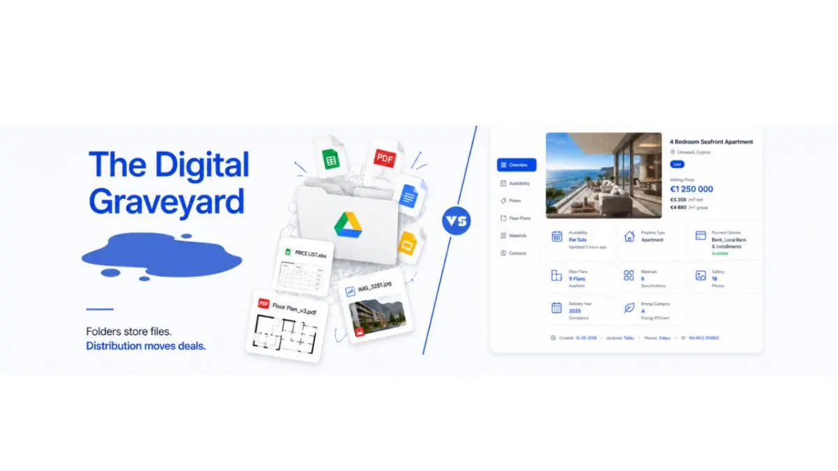 The Digital Graveyard: Why Google Drive Links Slow Down Real Estate Deals in Cyprus