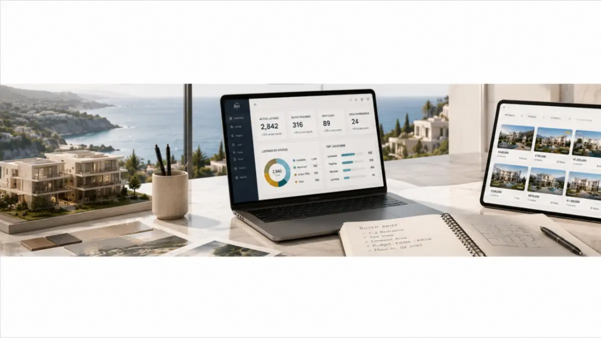 CRM MLS integration for Cyprus real estate teams