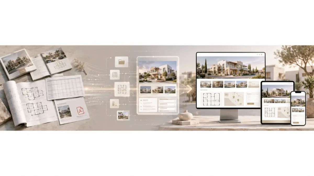 Developer Landing Pages Cyprus: Turning Project Pages into Sales Assets