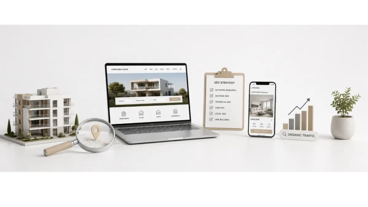 SEO for Real Estate Agents in Cyprus