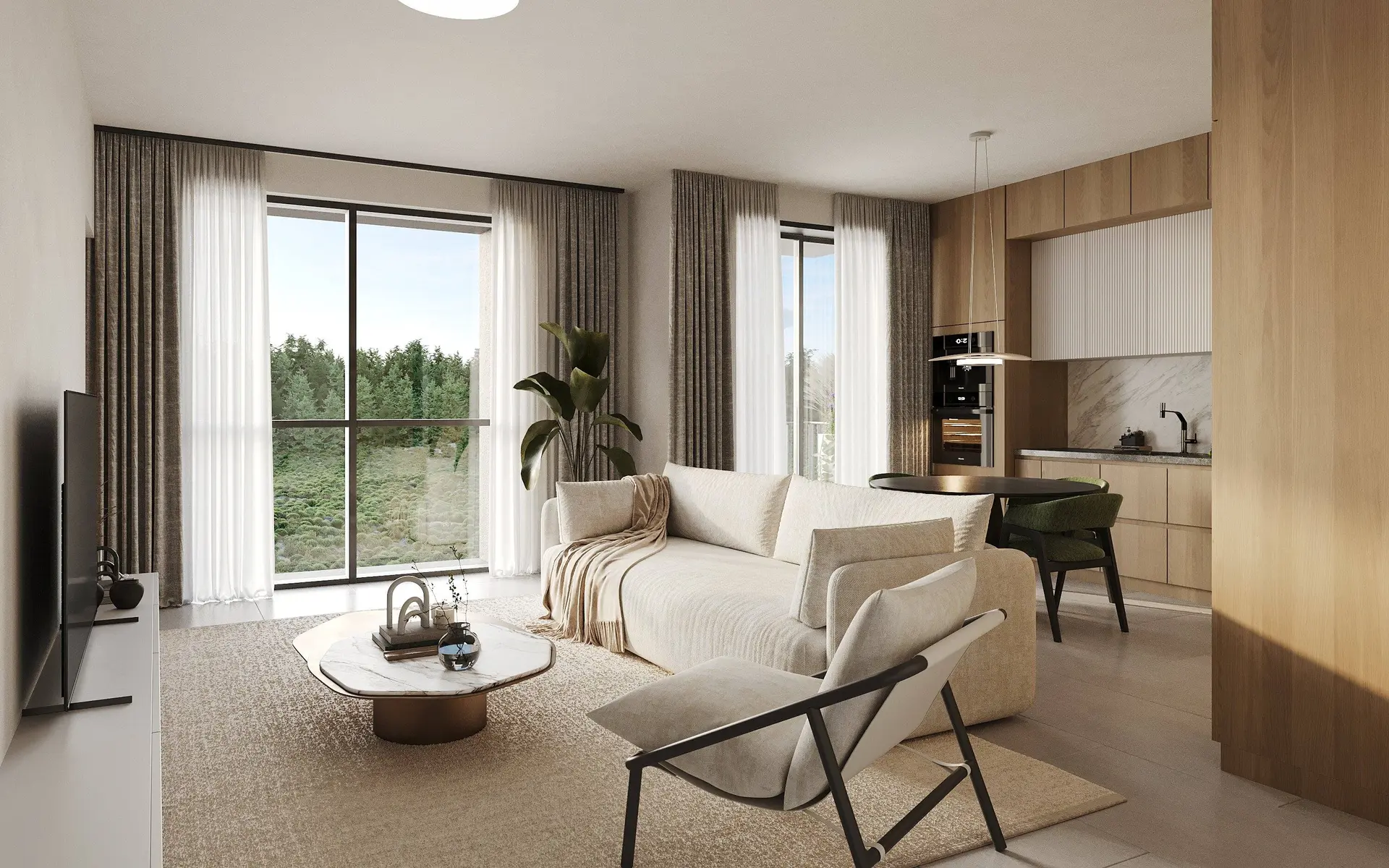Example Penthouse in Paphos