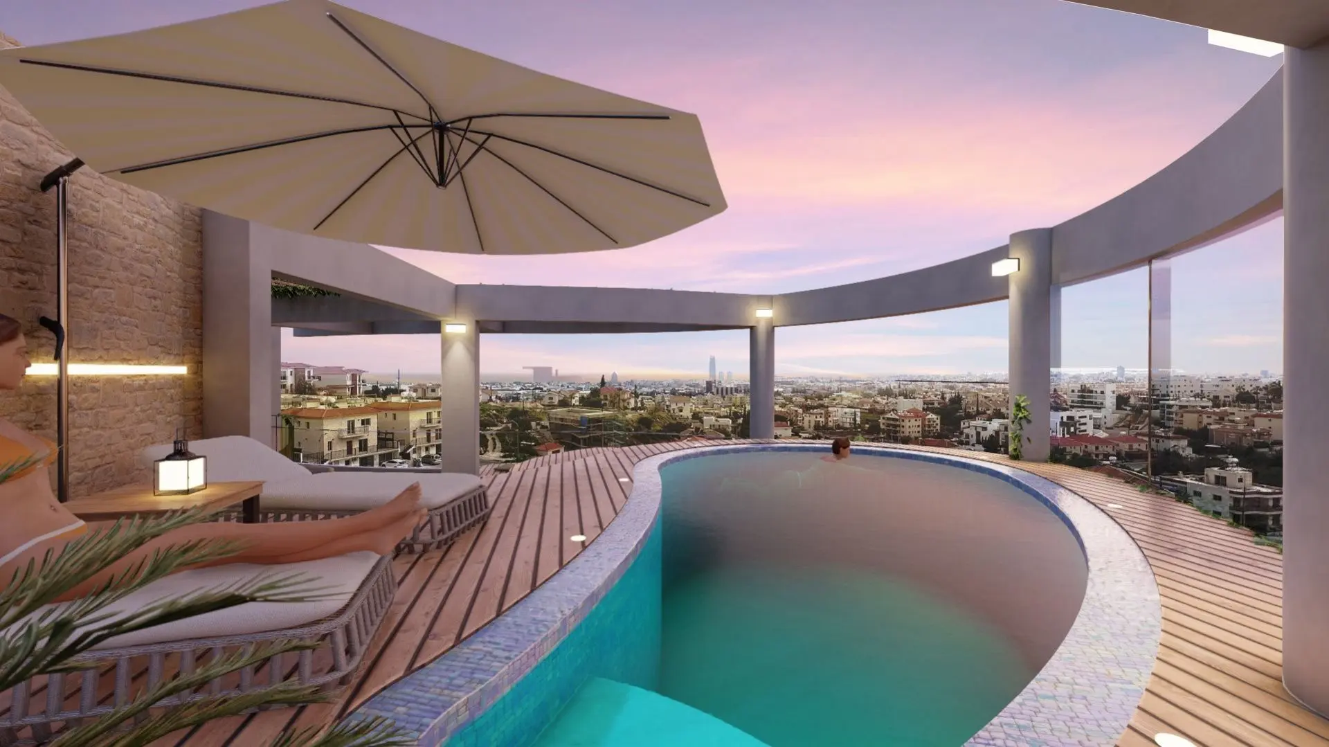 Example Penthouse in Limassol