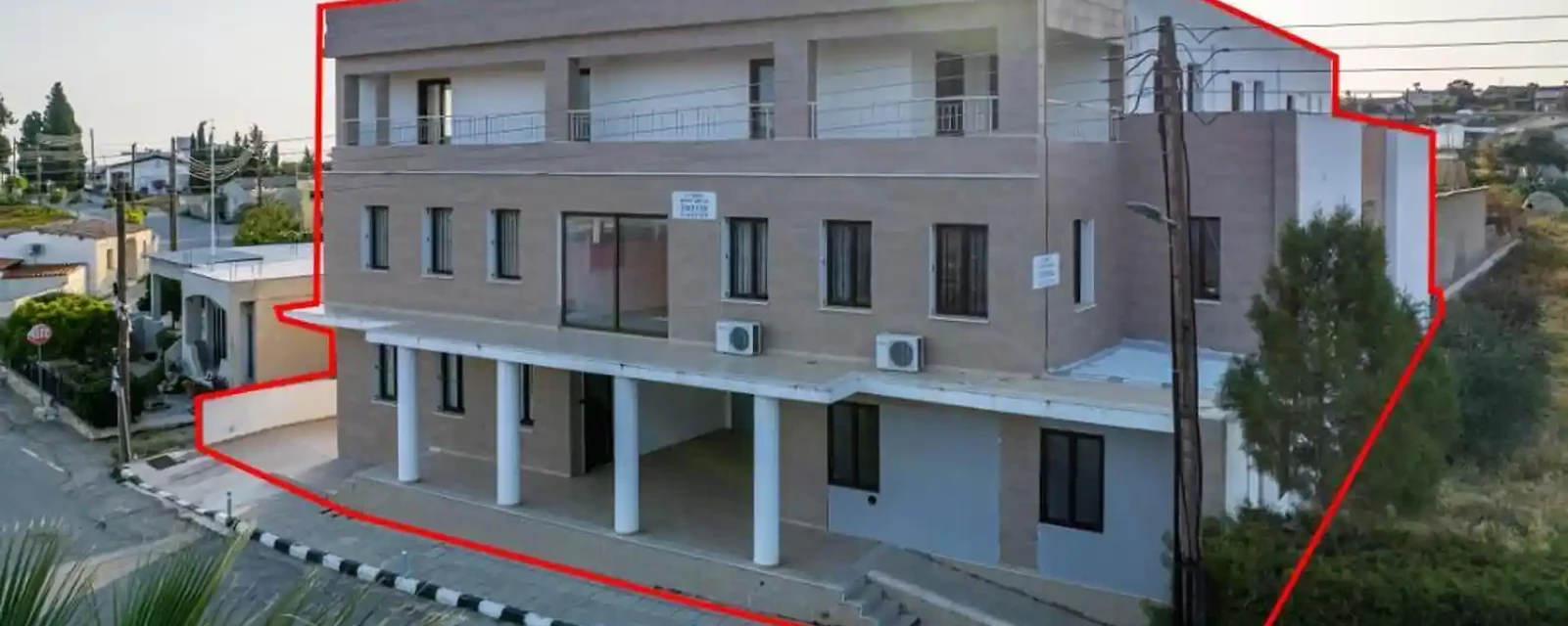 Market example Geschäftsfläche